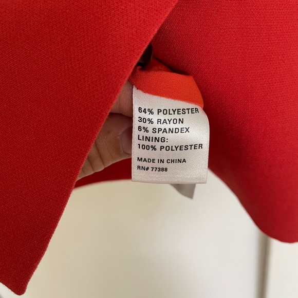 Buckley Tailors Blazer in Red / Orange Size: 2 - Picture 2 of 8
